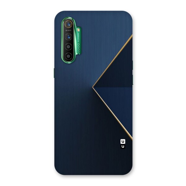 Golden Blue Triangle Back Case for Realme X2