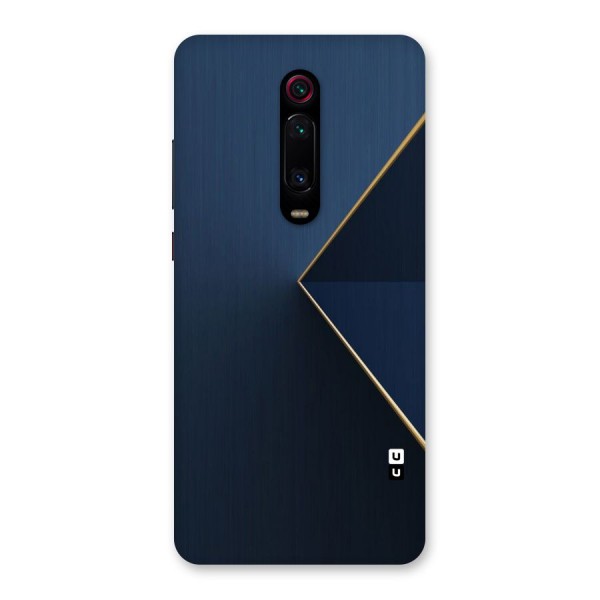 Golden Blue Triangle Back Case for Redmi K20 Pro