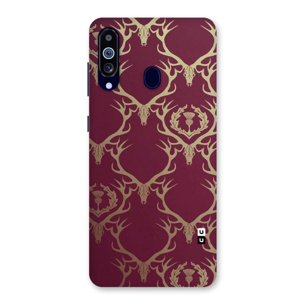 Golden Bull Design Back Case for Galaxy A60