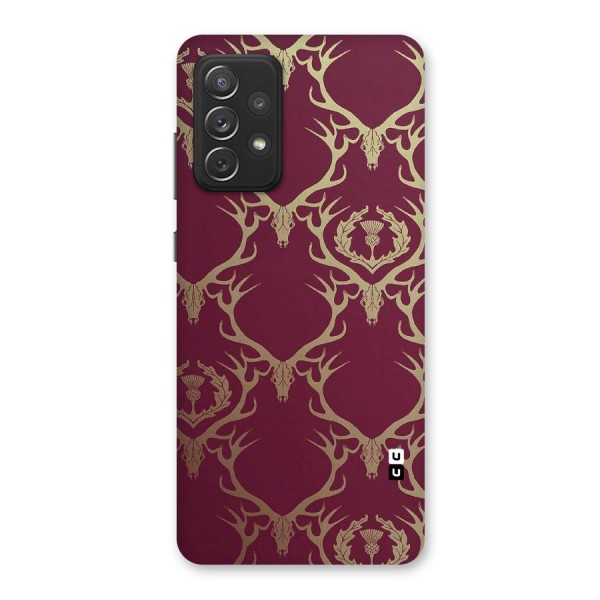 Golden Bull Design Back Case for Galaxy A72