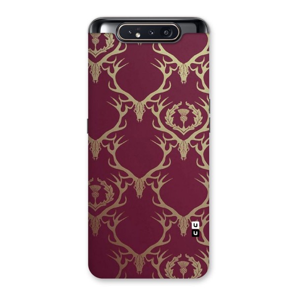 Golden Bull Design Back Case for Galaxy A80