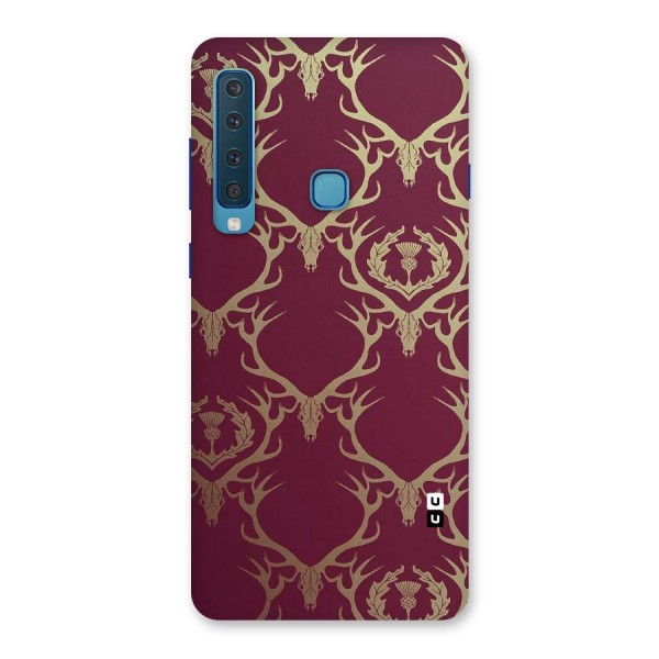 Golden Bull Design Back Case for Galaxy A9 (2018)