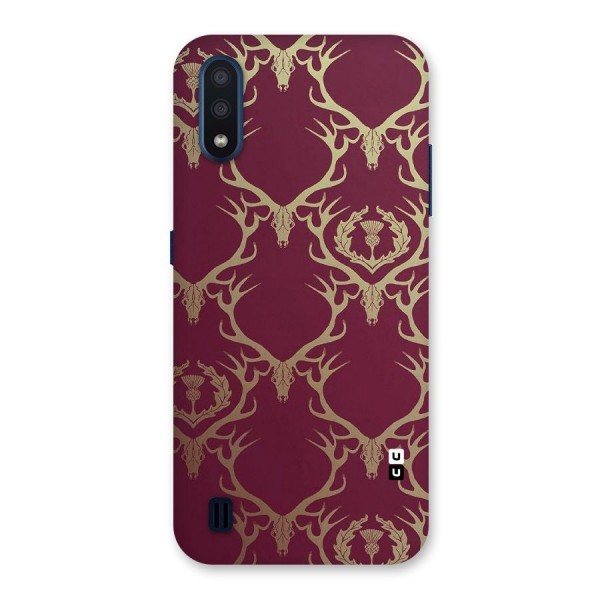 Golden Bull Design Back Case for Galaxy M01