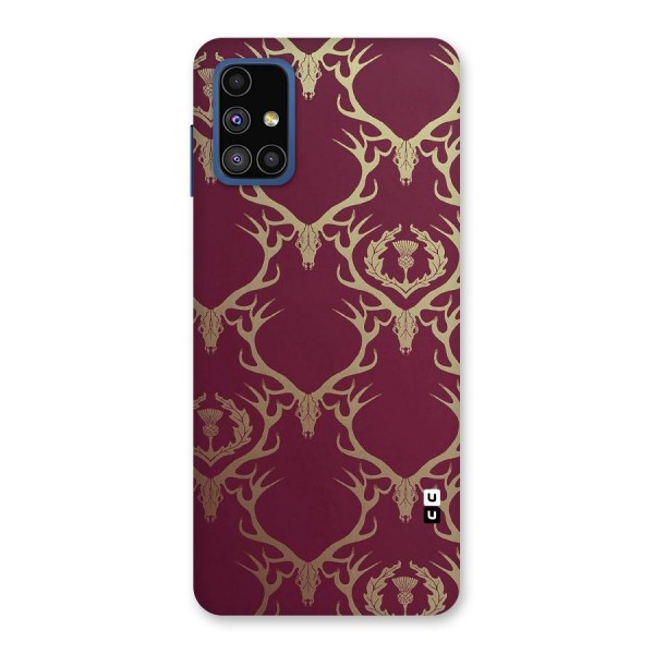 Golden Bull Design Back Case for Galaxy M51