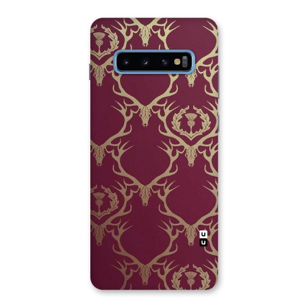 Golden Bull Design Back Case for Galaxy S10 Plus