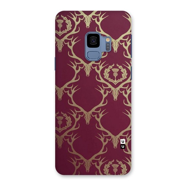 Golden Bull Design Back Case for Galaxy S9