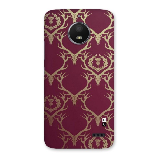 Golden Bull Design Back Case for Moto E4