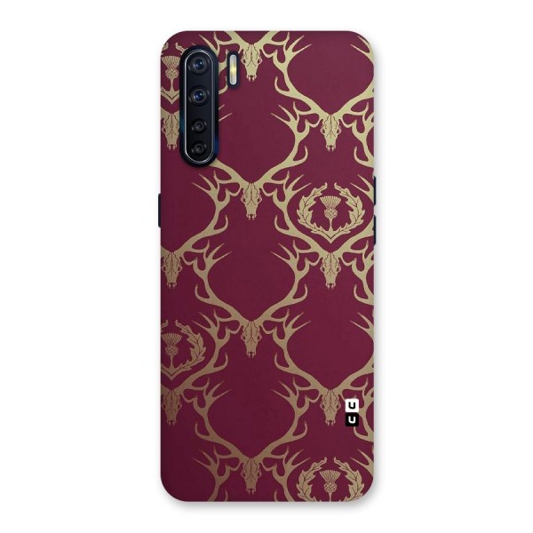 Golden Bull Design Back Case for Oppo F15