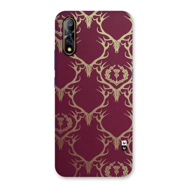 Golden Bull Design Back Case for Vivo S1