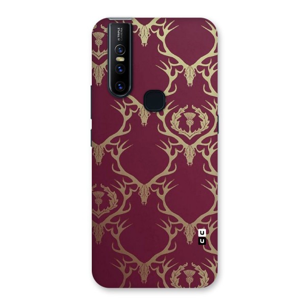 Golden Bull Design Back Case for Vivo V15