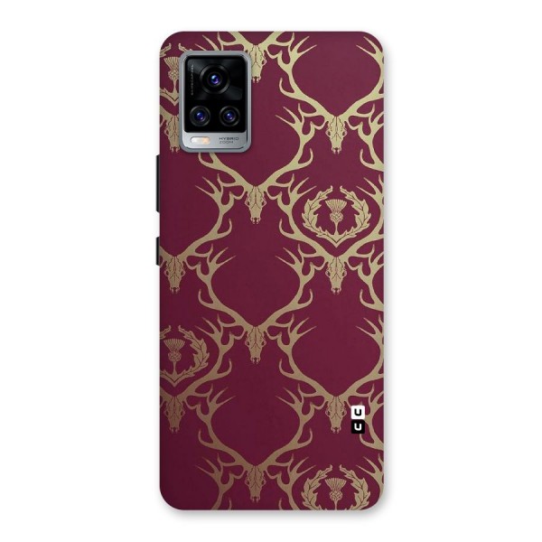 Golden Bull Design Back Case for Vivo V20 Pro