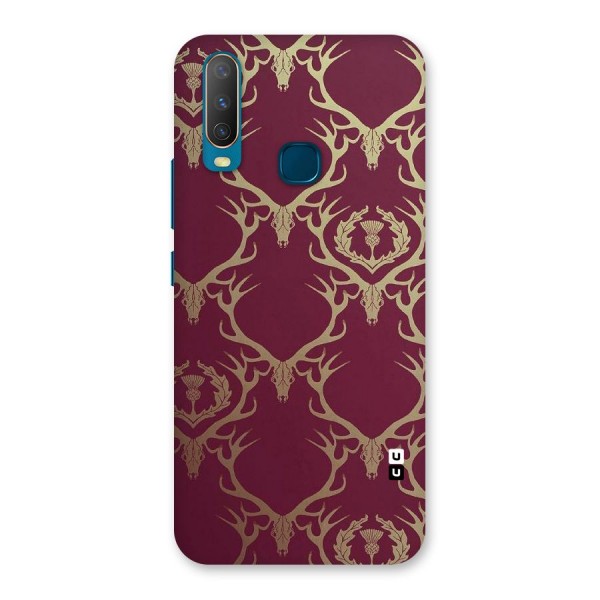 Golden Bull Design Back Case for Vivo Y12