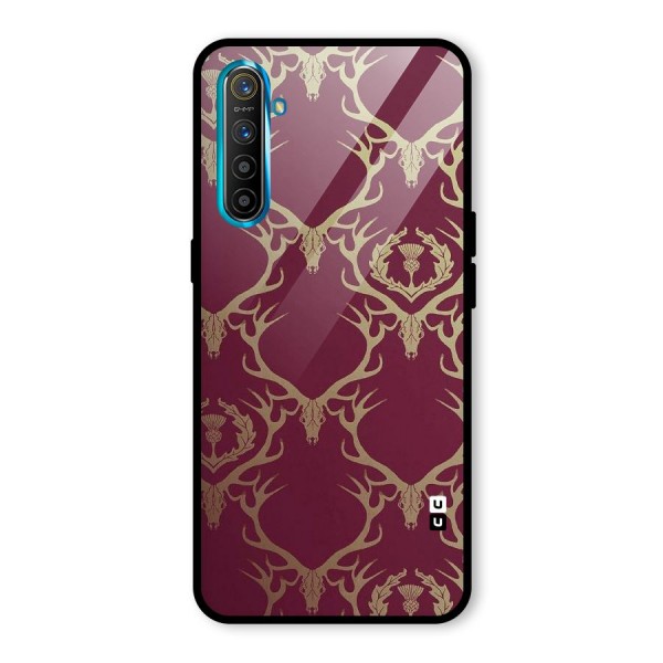 Golden Bull Design Glass Back Case for Realme XT