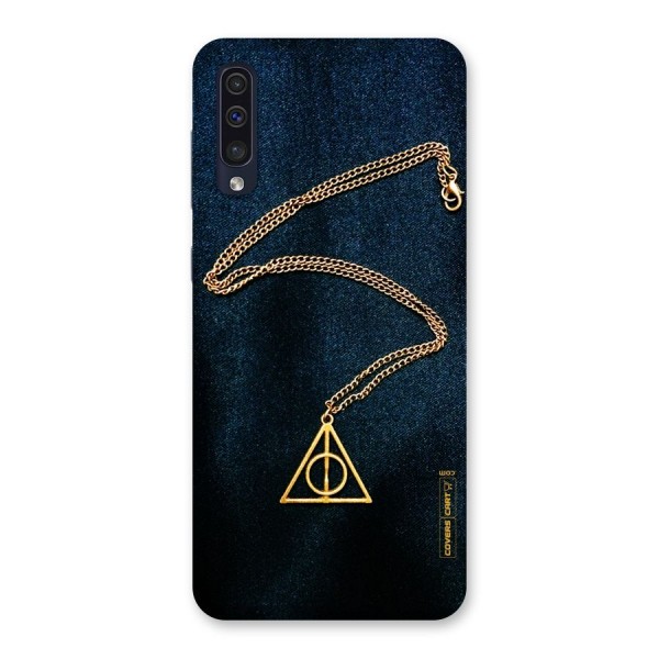 Golden Chain Back Case for Galaxy A50