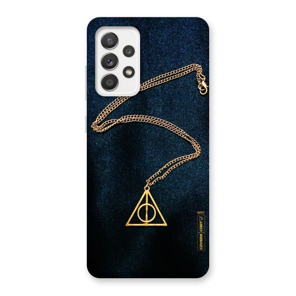 Golden Chain Back Case for Galaxy A52