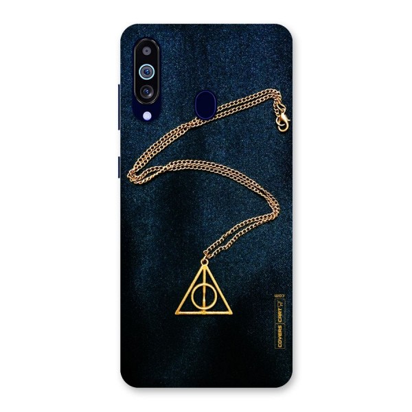 Golden Chain Back Case for Galaxy A60