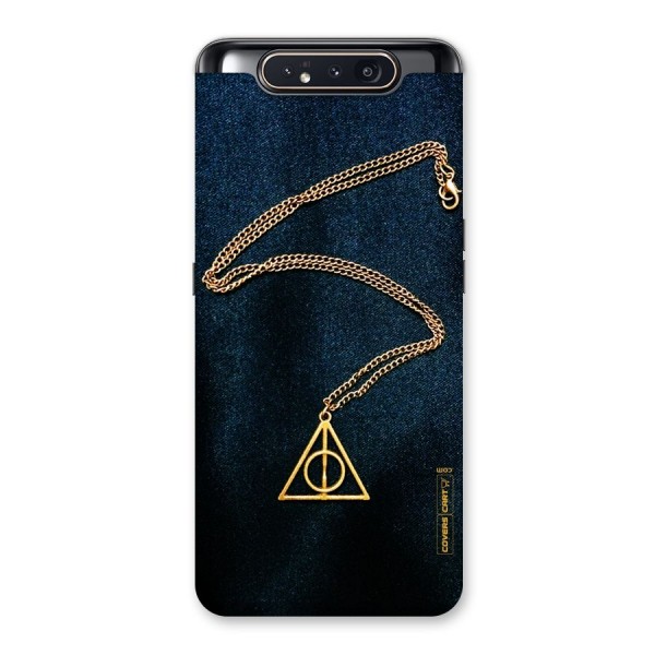 Golden Chain Back Case for Galaxy A80