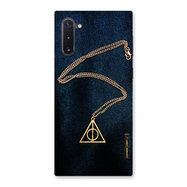 Golden Chain Back Case for Galaxy Note 10