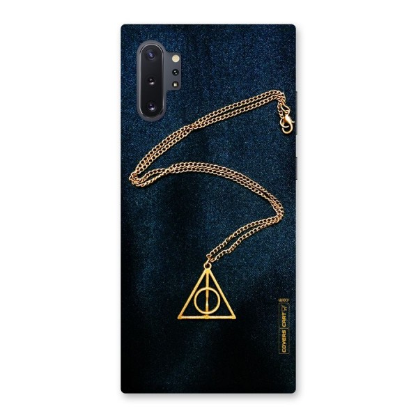 Golden Chain Back Case for Galaxy Note 10 Plus