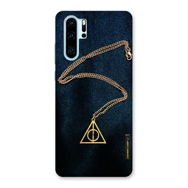 Golden Chain Back Case for Huawei P30 Pro