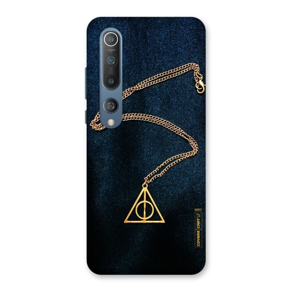 Golden Chain Back Case for Mi 10