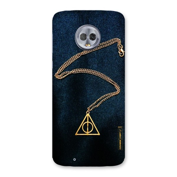 Golden Chain Back Case for Moto G6