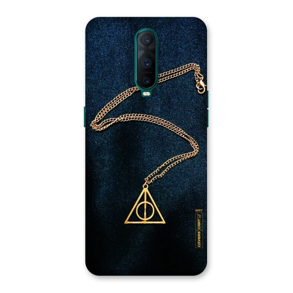 Golden Chain Back Case for Oppo R17 Pro