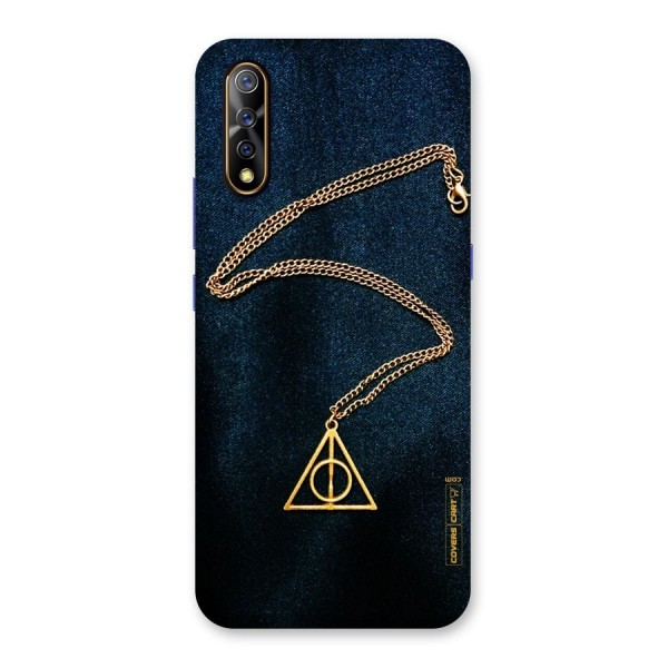 Golden Chain Back Case for Vivo S1