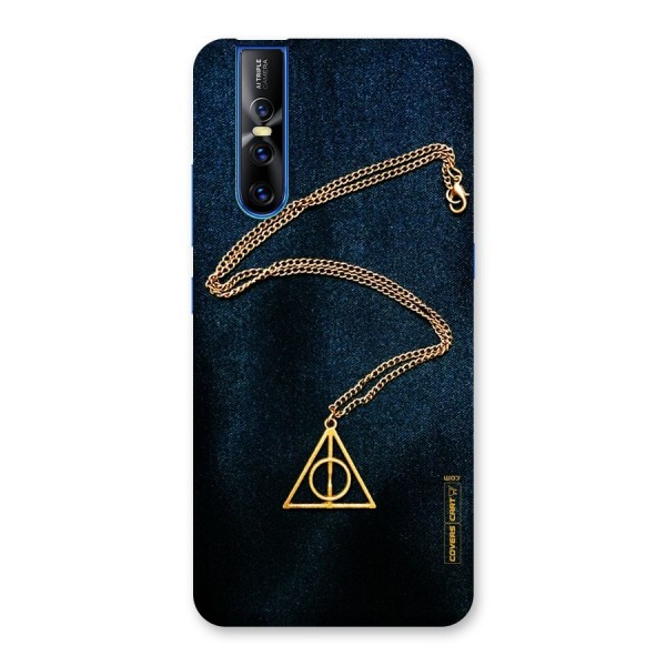 Golden Chain Back Case for Vivo V15 Pro