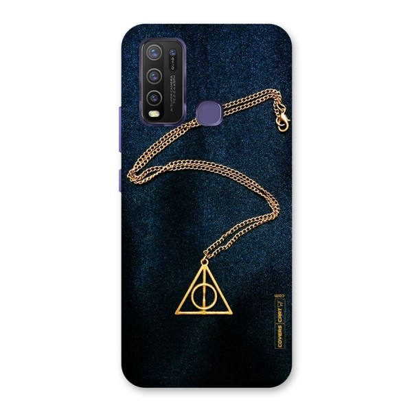 Golden Chain Back Case for Vivo Y30