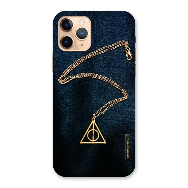 Golden Chain Back Case for iPhone 11 Pro