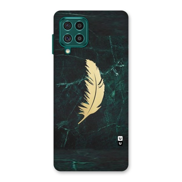 Golden Feather Back Case for Galaxy F62