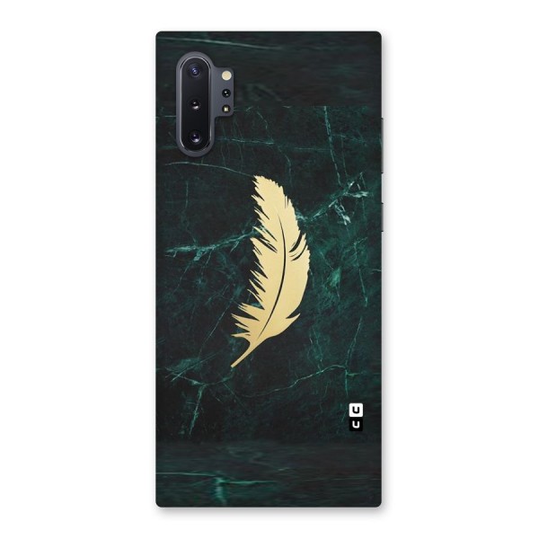 Golden Feather Back Case for Galaxy Note 10 Plus