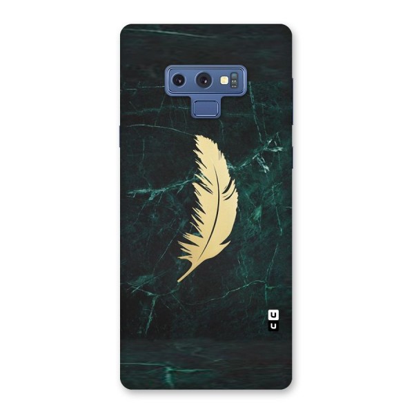 Golden Feather Back Case for Galaxy Note 9