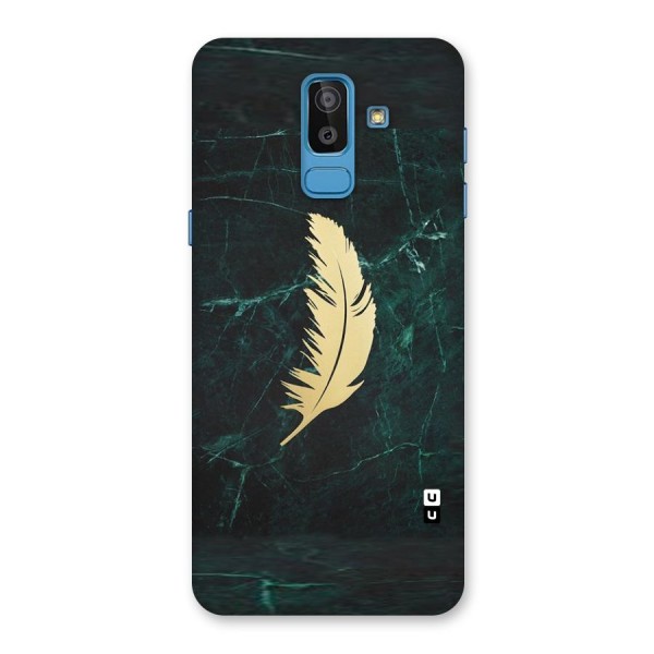 Golden Feather Back Case for Galaxy On8 (2018)