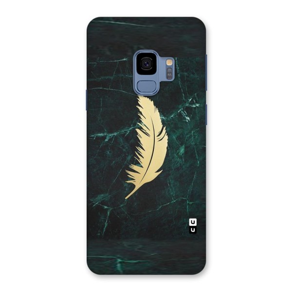 Golden Feather Back Case for Galaxy S9