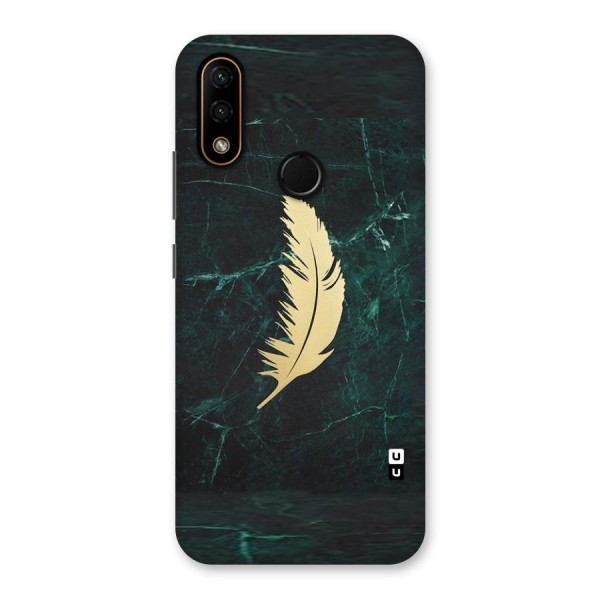 Golden Feather Back Case for Lenovo A6 Note