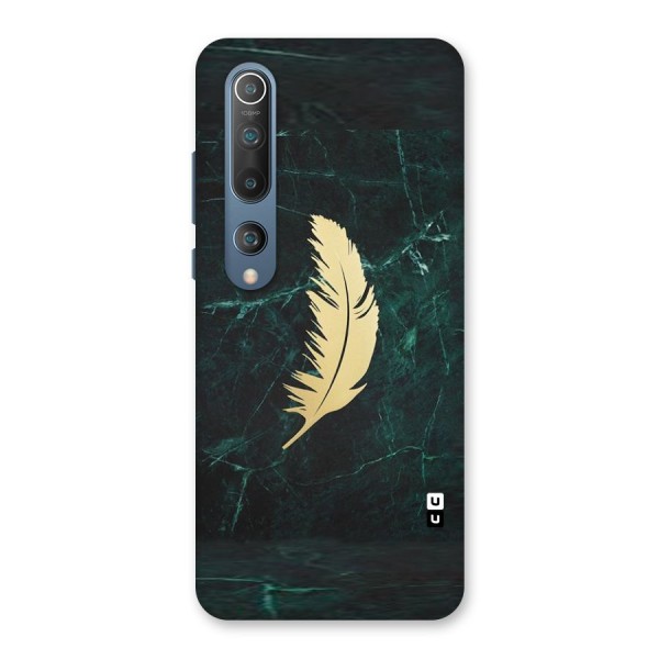 Golden Feather Back Case for Mi 10