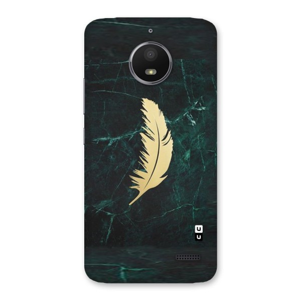 Golden Feather Back Case for Moto E4