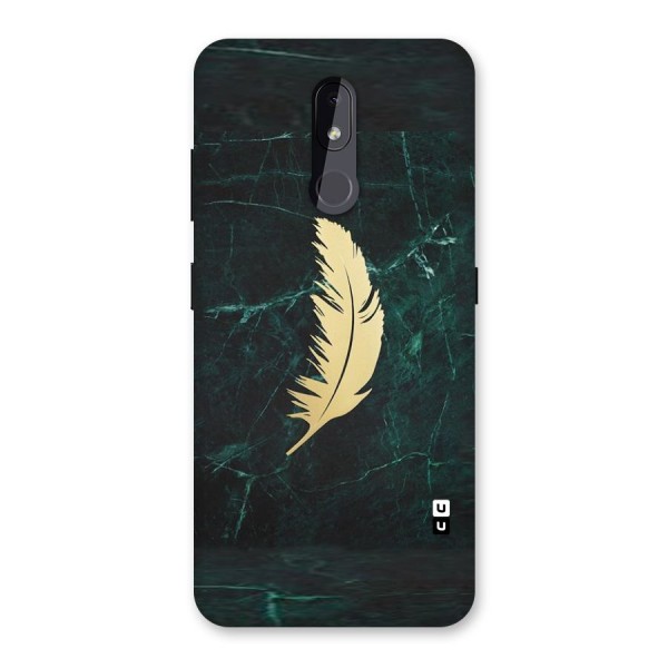 Golden Feather Back Case for Nokia 3.2