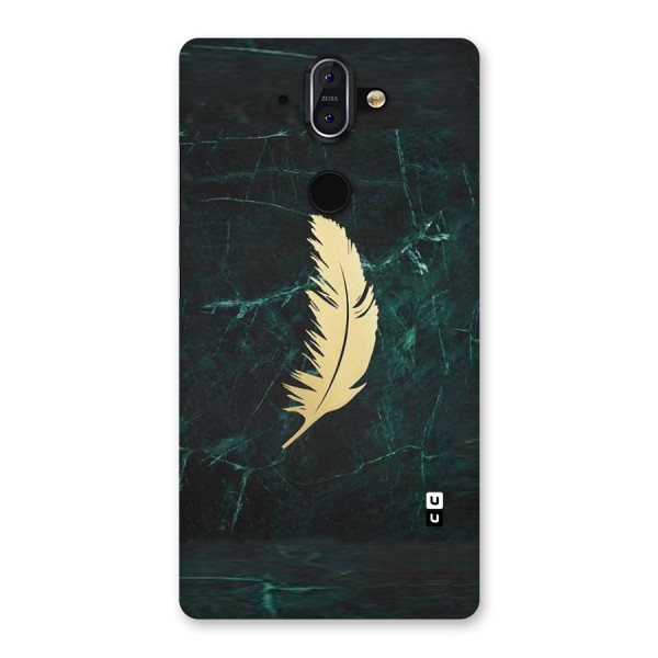 Golden Feather Back Case for Nokia 8 Sirocco