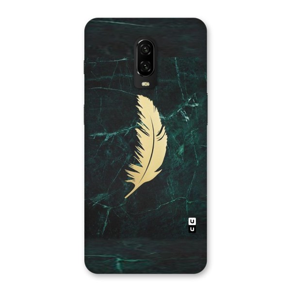 Golden Feather Back Case for OnePlus 6T