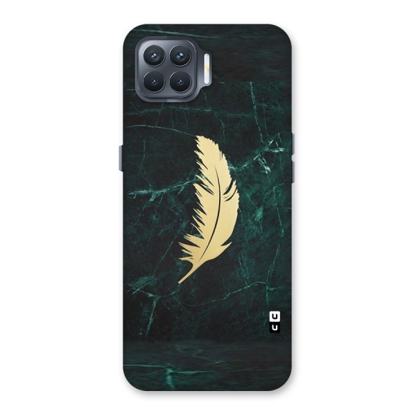 Golden Feather Back Case for Oppo F17 Pro