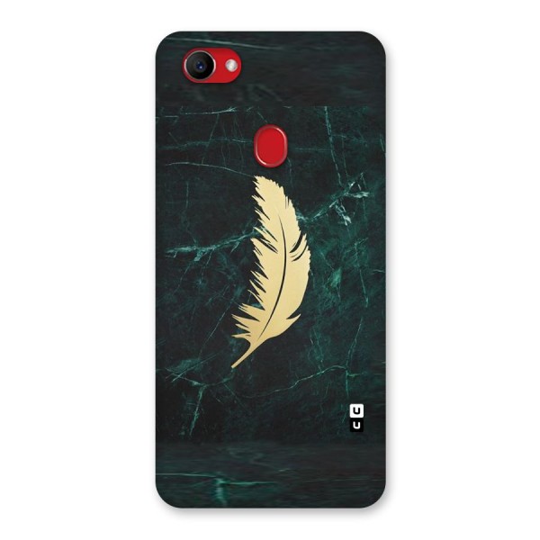 Golden Feather Back Case for Oppo F7