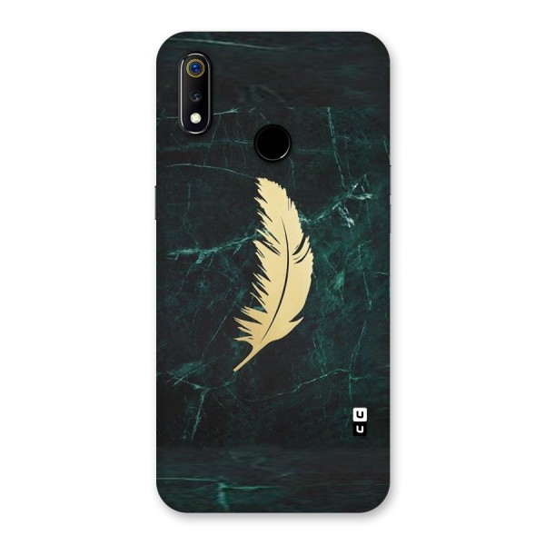 Golden Feather Back Case for Realme 3