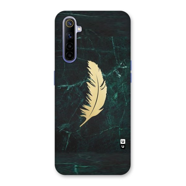 Golden Feather Back Case for Realme 6i