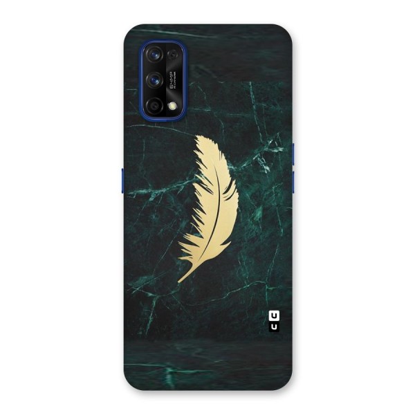 Golden Feather Back Case for Realme 7 Pro