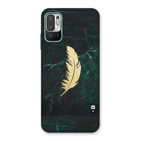 Golden Feather Back Case for Redmi Note 10T 5G