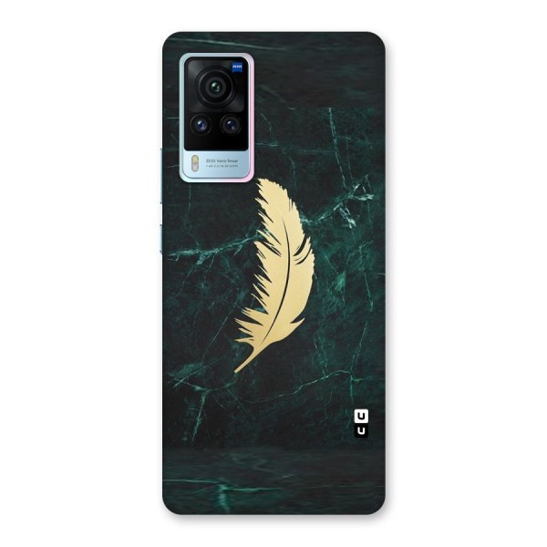 Golden Feather Back Case for Vivo X60 Pro