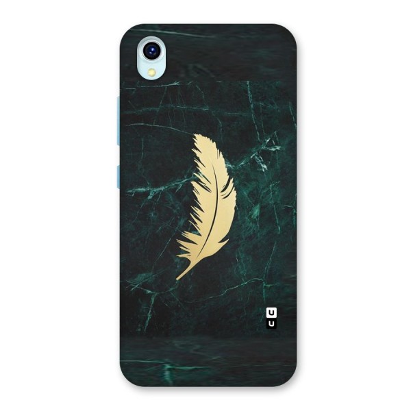 Golden Feather Back Case for Vivo Y1s